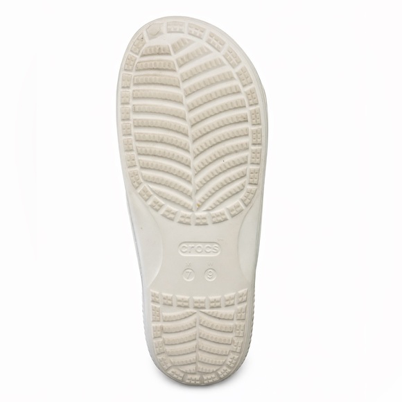 Crocs Classic Tie-Dye Graphic Slide Sandals Rainbow Swirl Women’s 9 Men’s 7 - Picture 6 of 6